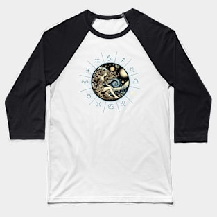 ZODIAC Virgo - Astrological VIRGO - VIRGO - ZODIAC sign - Van Gogh style - 13 Baseball T-Shirt